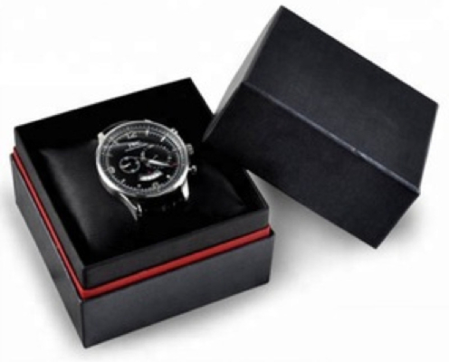 400G ha ricoperto la stampa d'imballaggio piegante di PMS del contenitore di regalo del contenitore di orologio