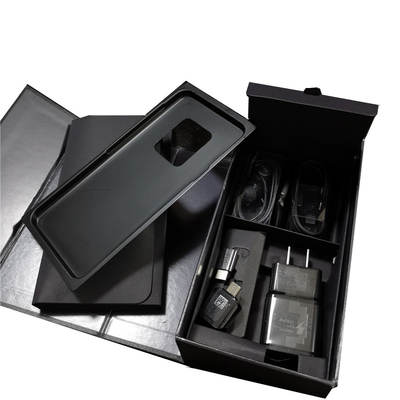 Scatola d'imballaggio EVA Insert di Smartphone della chiusura magnetica nera 6 di CMYK 4