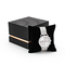 Il contenitore di orologio di piccola dimensione del cartone, carta di lusso del regalo inscatola il logo su misura