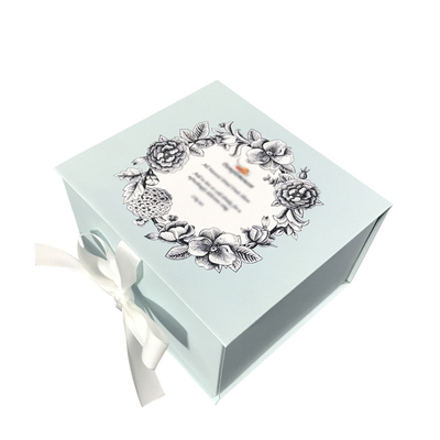 Il nastro magnetico 120-400G del ODM Flip Top Gift Box With dell'OEM ha ricoperto