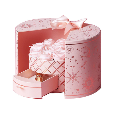 Contenitore di regalo del cioccolato del giro di Pantone che imballa con il coperchio