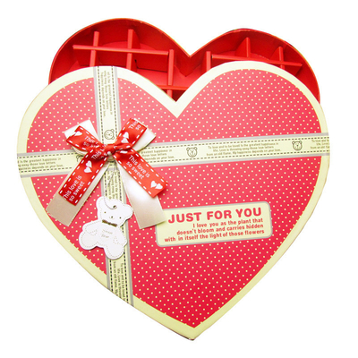 contenitori di cioccolato di 157g Art Paper Hard Cardboard Christmas che imballano verniciatura
