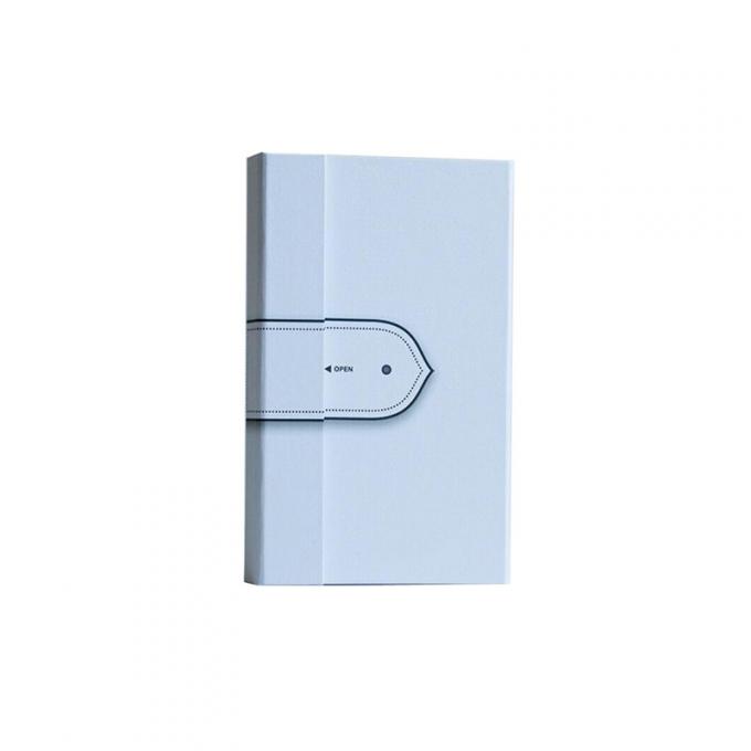 Contenitore di regalo a forma di del libro dello SGS ROHS Pantone con stampa magnetica di PMS della chiusura 0