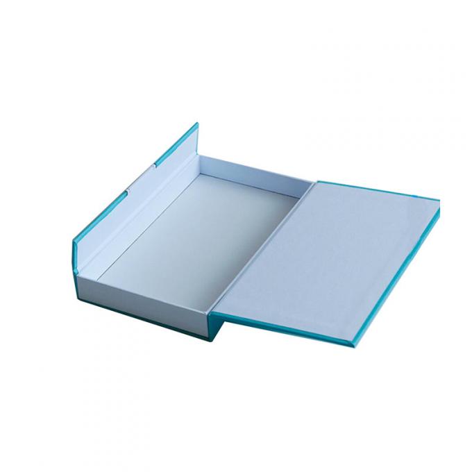 Contenitore di regalo a forma di del libro dello SGS ROHS Pantone con stampa magnetica di PMS della chiusura 1