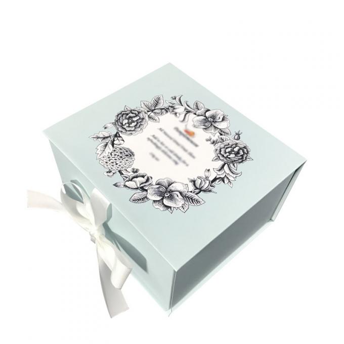 Il nastro magnetico 120-400G del ODM Flip Top Gift Box With dell'OEM ha ricoperto 0