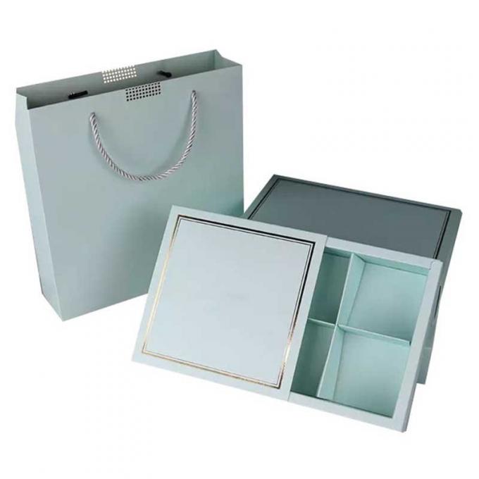 Scatola regalo in cioccolato macaron stile cassetto Confezione carta duplex 0