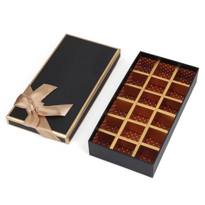 Contenitori di regalo attuali del cioccolato di colore di Panton che imballano con l'anti laminazione del graffio del coperchio 1