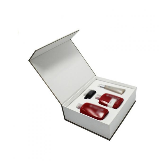 C1S bianchi C2S profumano il contenitore di regalo magnetico rigido d'imballaggio dell'inserzione della schiuma della scatola 0