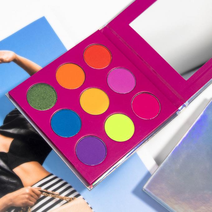 Contenitori di carta riciclabili Matte Varnishing di tavolozza vuota dell'ombretto di Pantone 1