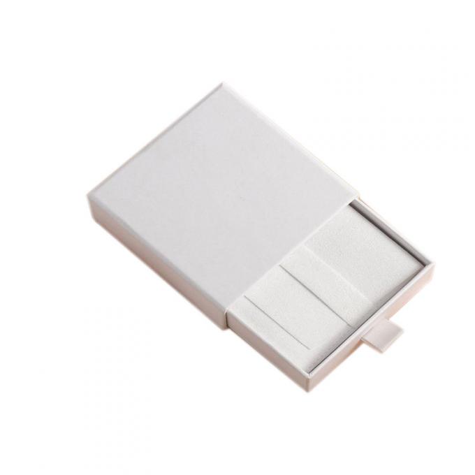 Contenitori di regalo scorrevoli del cassetto della scatola 2mm di Gray Pink Velvet Magnetic Jewelry 0
