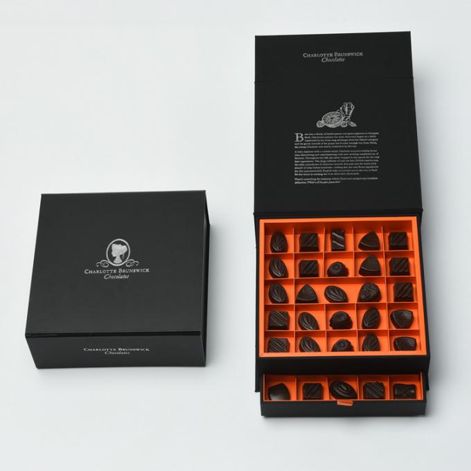 Tartufo di cioccolato di effetto dell'ologramma che imballa facendo scorrere il ODM dell'OEM dei contenitori di regalo del cassetto 1