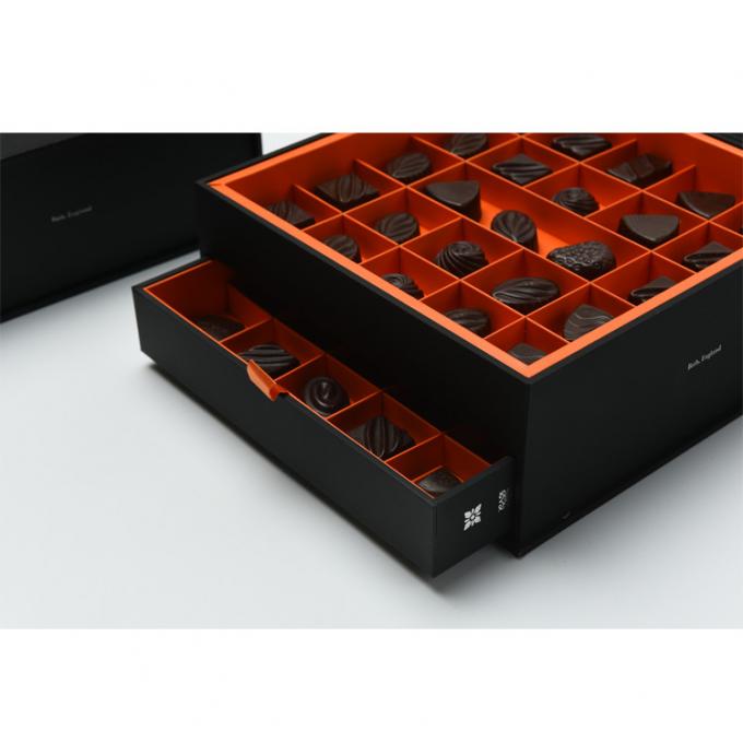 Tartufo di cioccolato di effetto dell'ologramma che imballa facendo scorrere il ODM dell'OEM dei contenitori di regalo del cassetto 0
