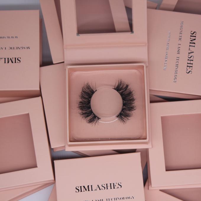 stampa UV di Lash Magnetic Window Box Packaging dell'occhio 600gsm 1