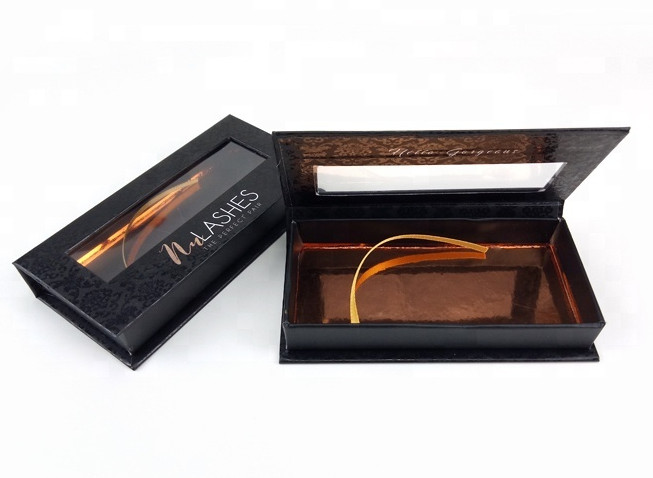 contenitore di regalo del magnete di Lash Extent Tweezers Curler Custom dell'occhio di mente di 3D 25mm con la maniglia 0