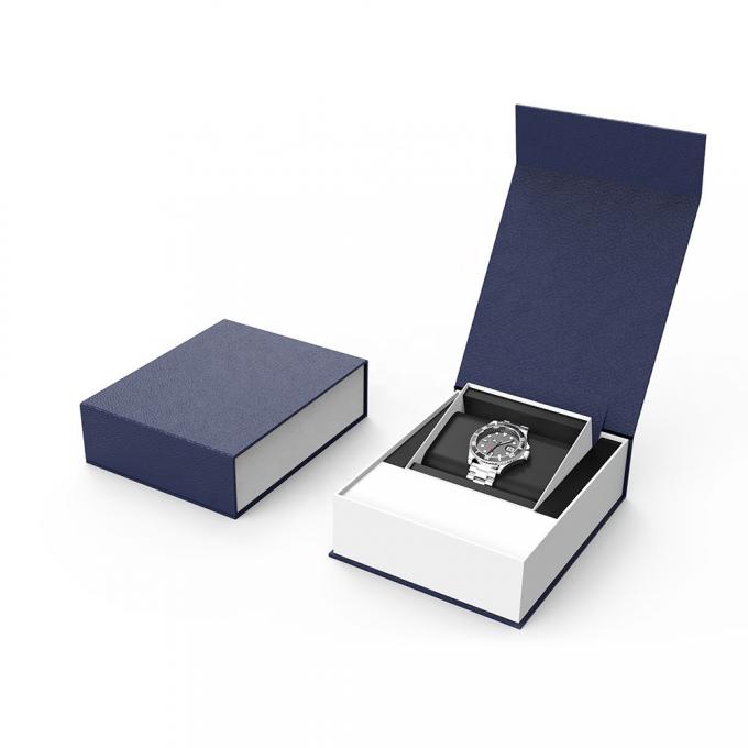 I contenitori di regalo rigidi dell'orologio del cartone della chiusura magnetica di CCNB 250gsm A3 A9 hanno ondulato 0