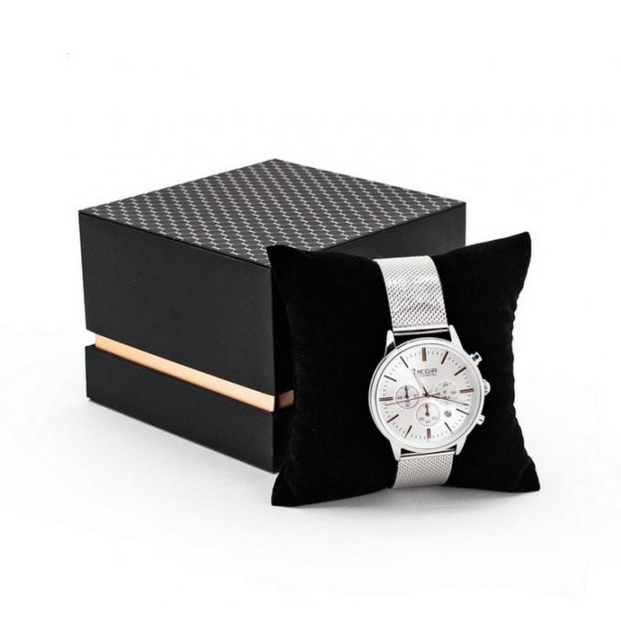 Imballaggio fatto a mano del regalo del contenitore di orologio degli uomini di stampa offset riciclabile 0