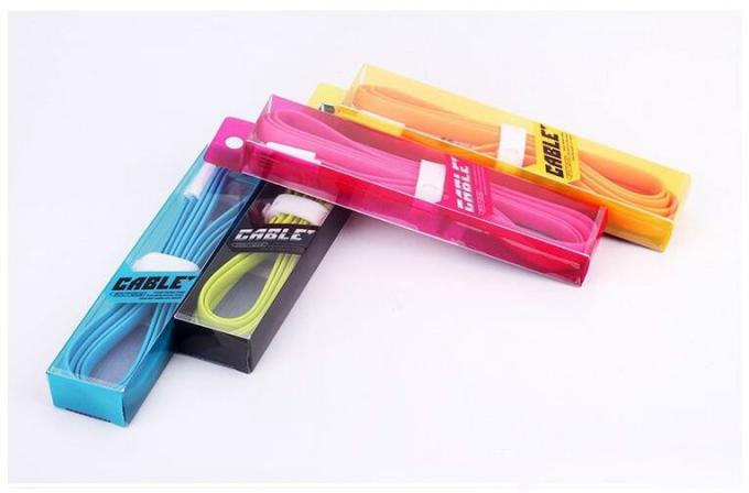 Contenitore d'imballaggio 14g 16g di PVC del cavo del Usb di IPhone Samsung 1M 3FT 1